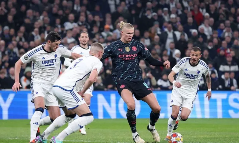 Nhận xét và đánh giá đội hình FC Copenhagen gặp Man City